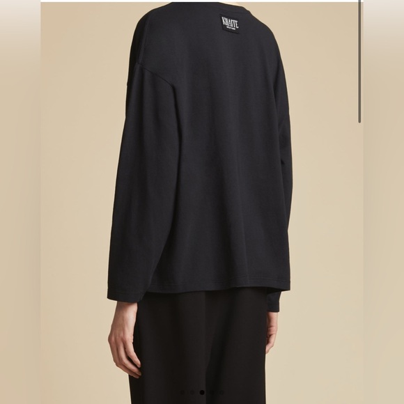 Khaite Imogen LS t-shirt in Medium - Picture 2 of 12
